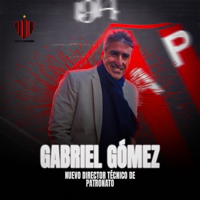 Gabriel Gómez es el nuevo director técnico de Patronato