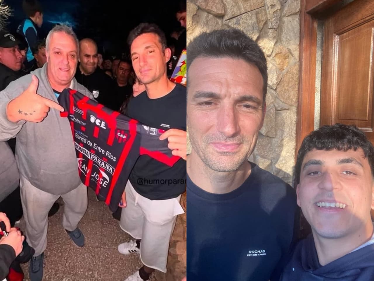 "Scaloni reconoció el escudo de Patronato"